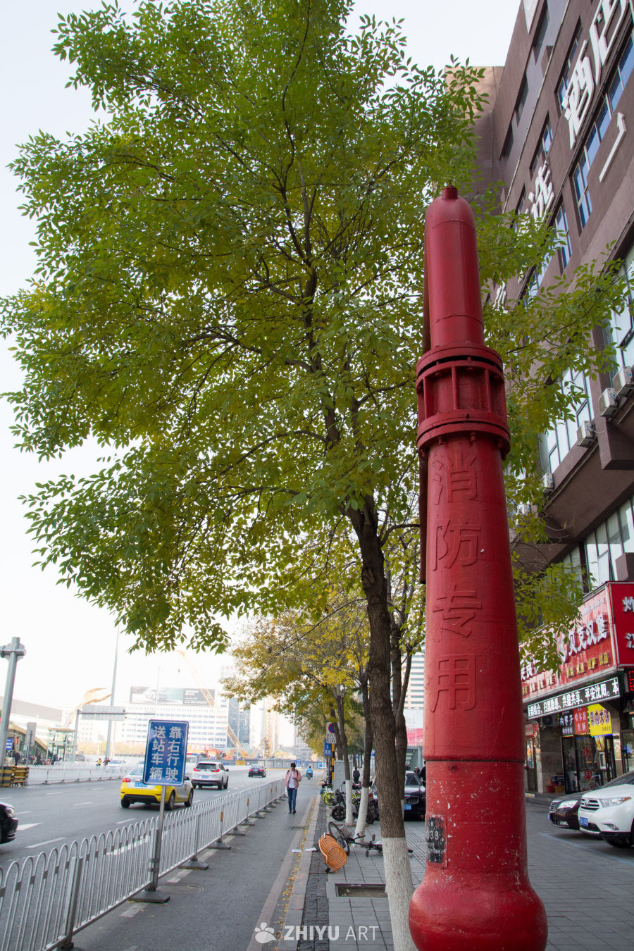 城市街道消防水管