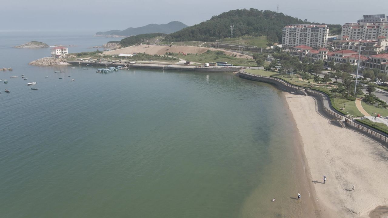 威海半月湾航拍 5