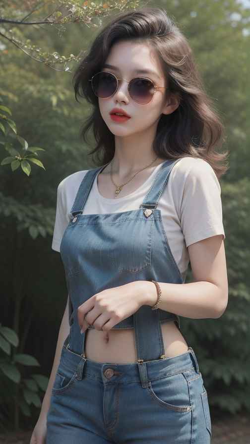 吊带衫女孩