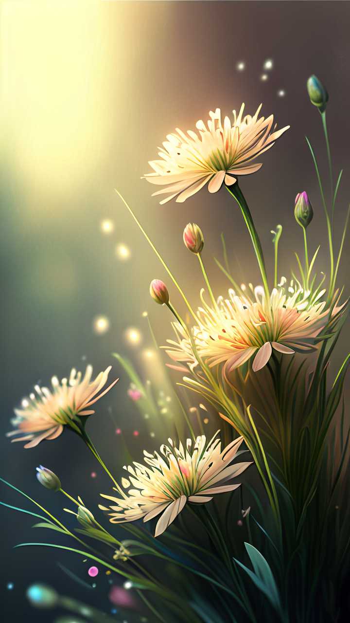 春季的花草