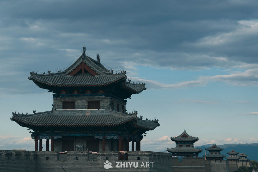 忻州古城城墙压缩感