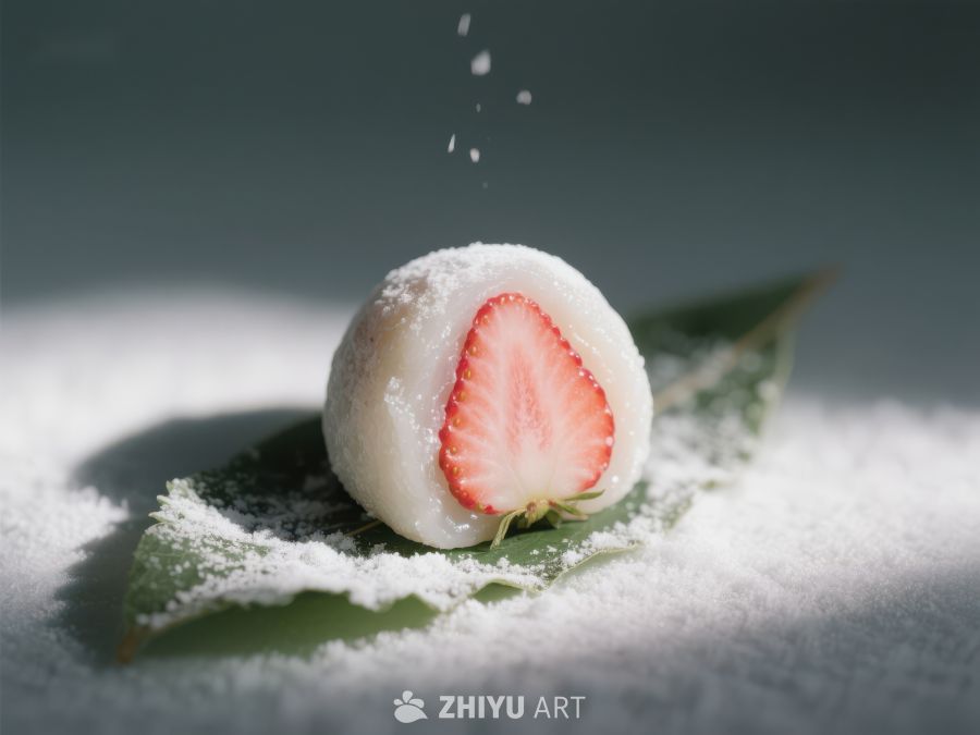 草莓大福，甜蜜瞬间 5