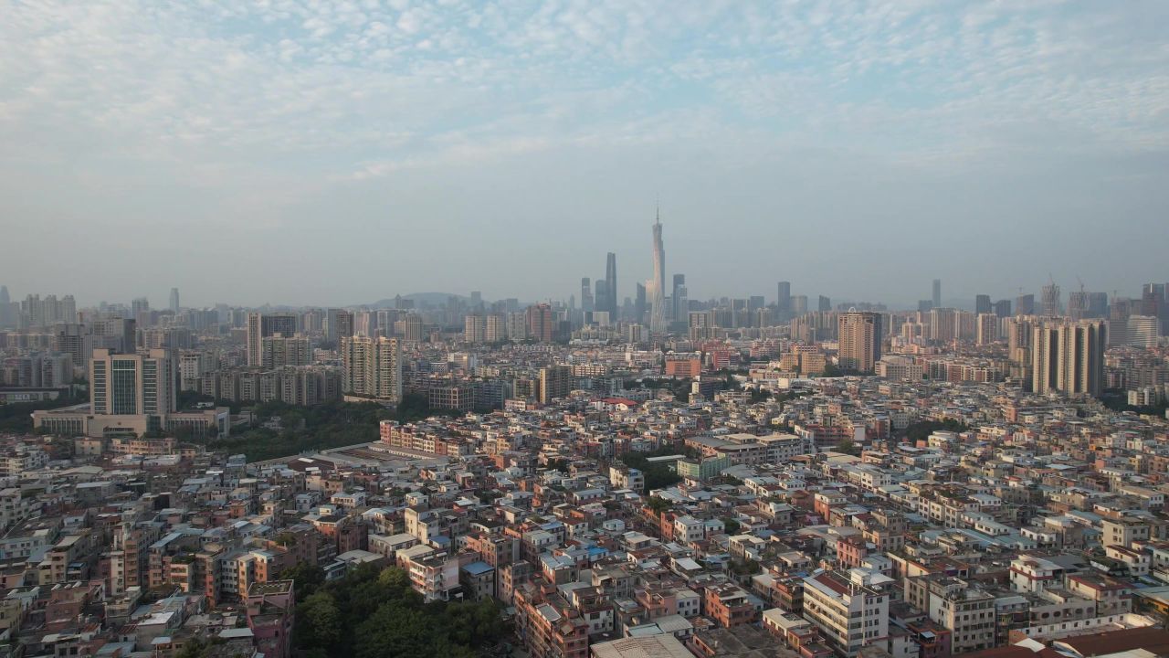 广州海珠国家湿地公园航拍