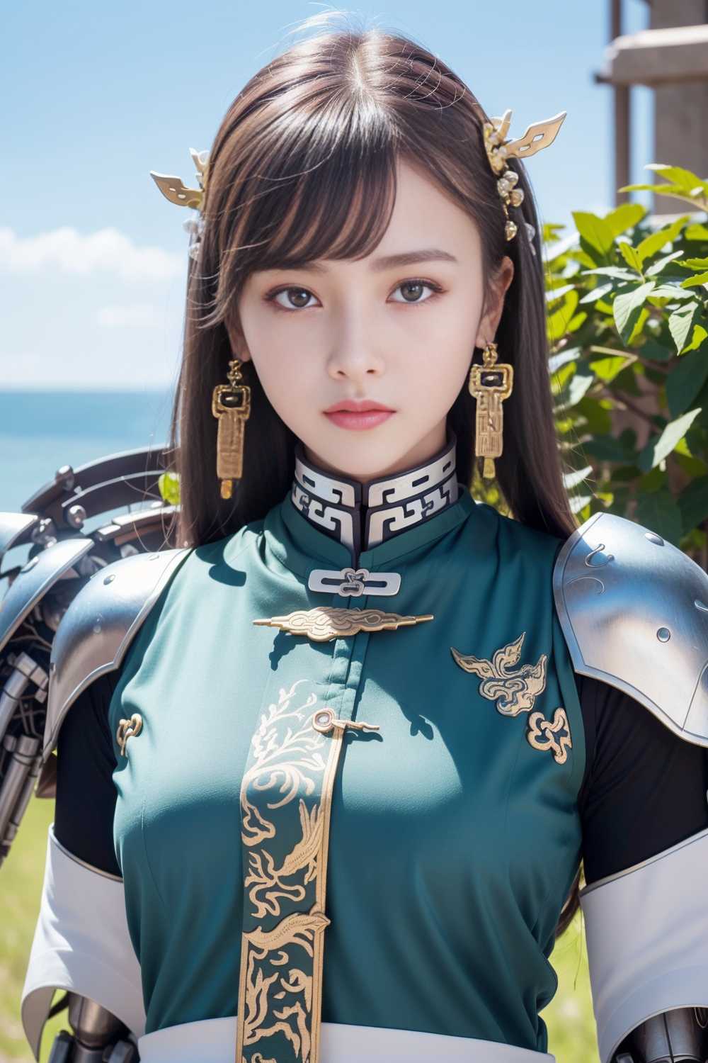 铠甲美女
