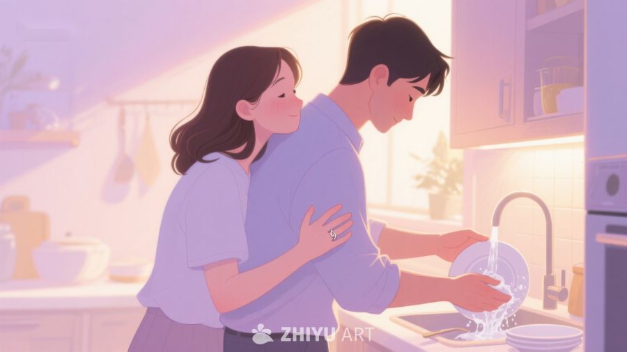 厨房中的温馨时刻 88