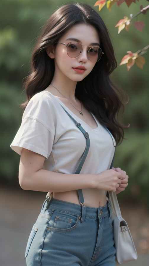 吊带衫女孩