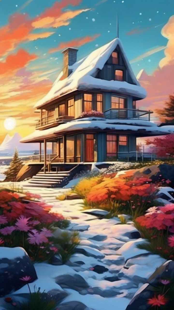 充满活力的绿洲在它的后院各种花 52