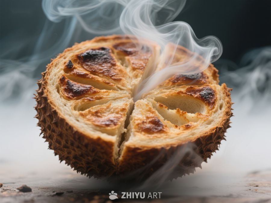 热腾腾的面包出炉 446