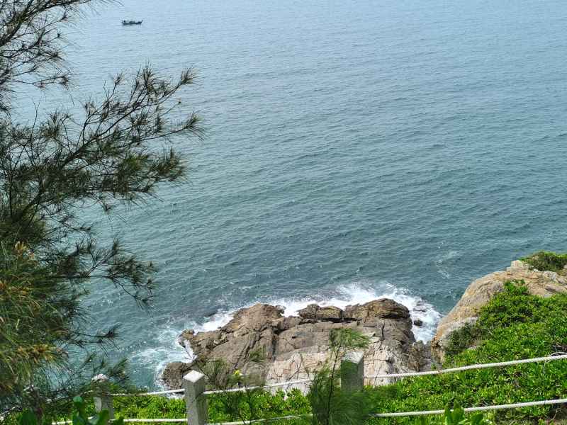 海边景色海边一角
