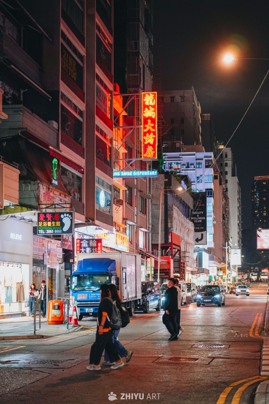 香港尖沙咀夜景扫街 23