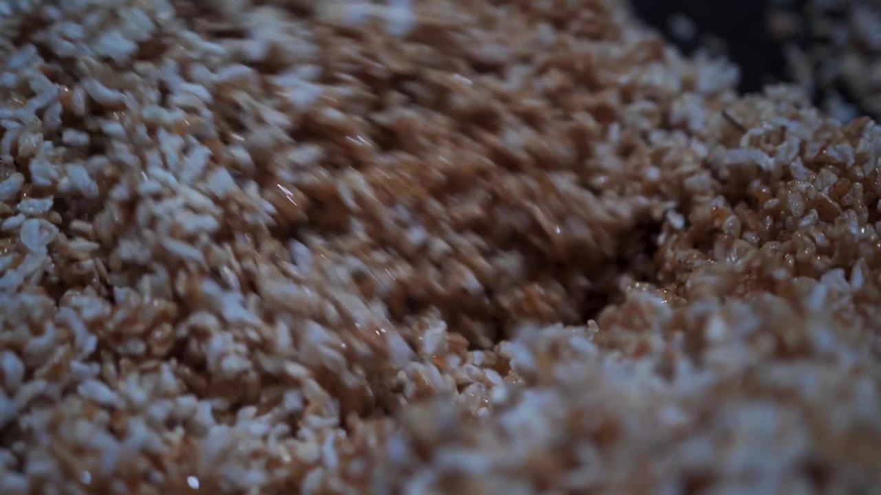 热炒香喷喷的米饭