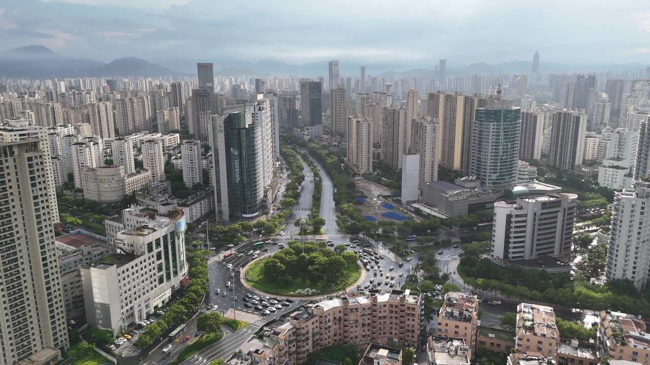 现代都市全景