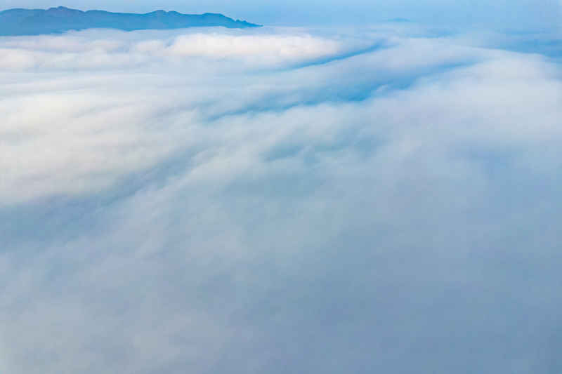 穿云云海航拍图 