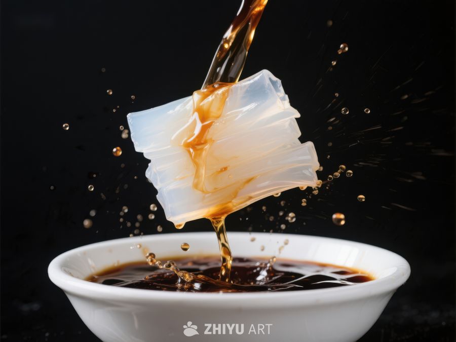 液体倒入碗中溅起瞬间 1750