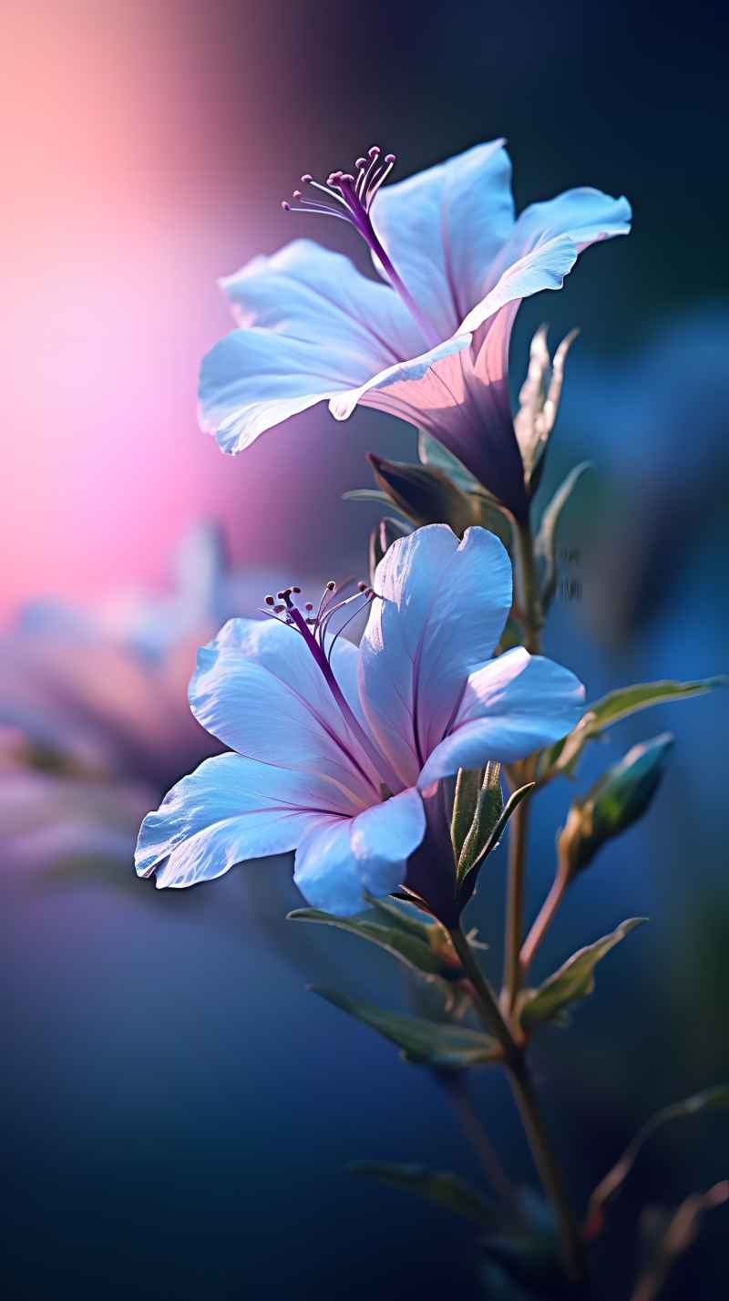 花艺术唯美背景图 50