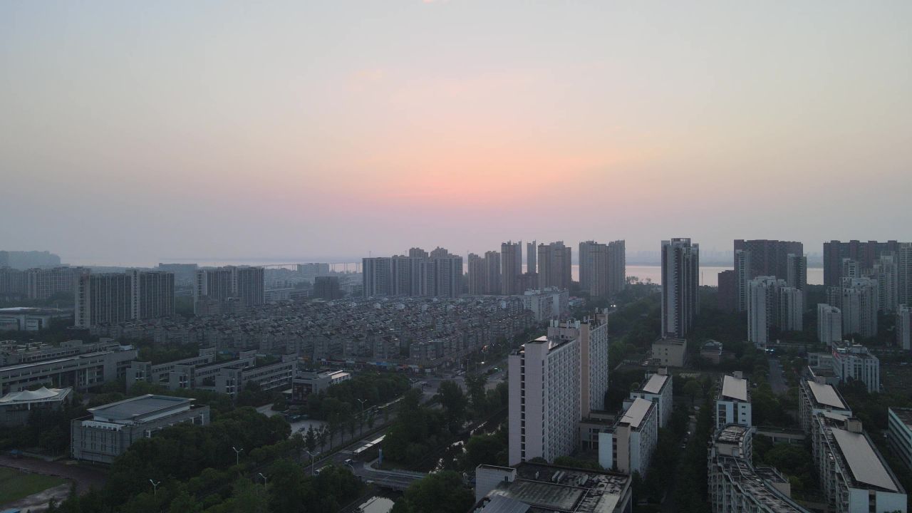 航拍-钱塘区-下沙-夜景-晴天 4