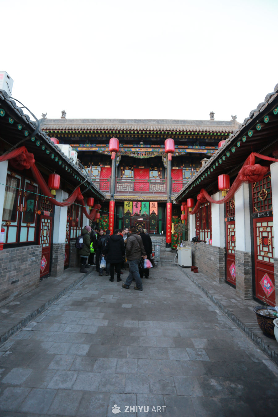 古色古香的庭院