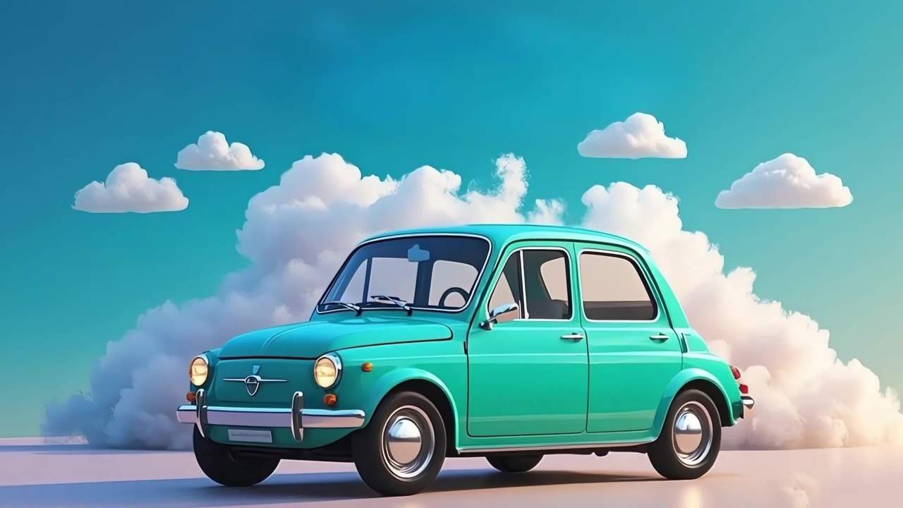 复古小汽车