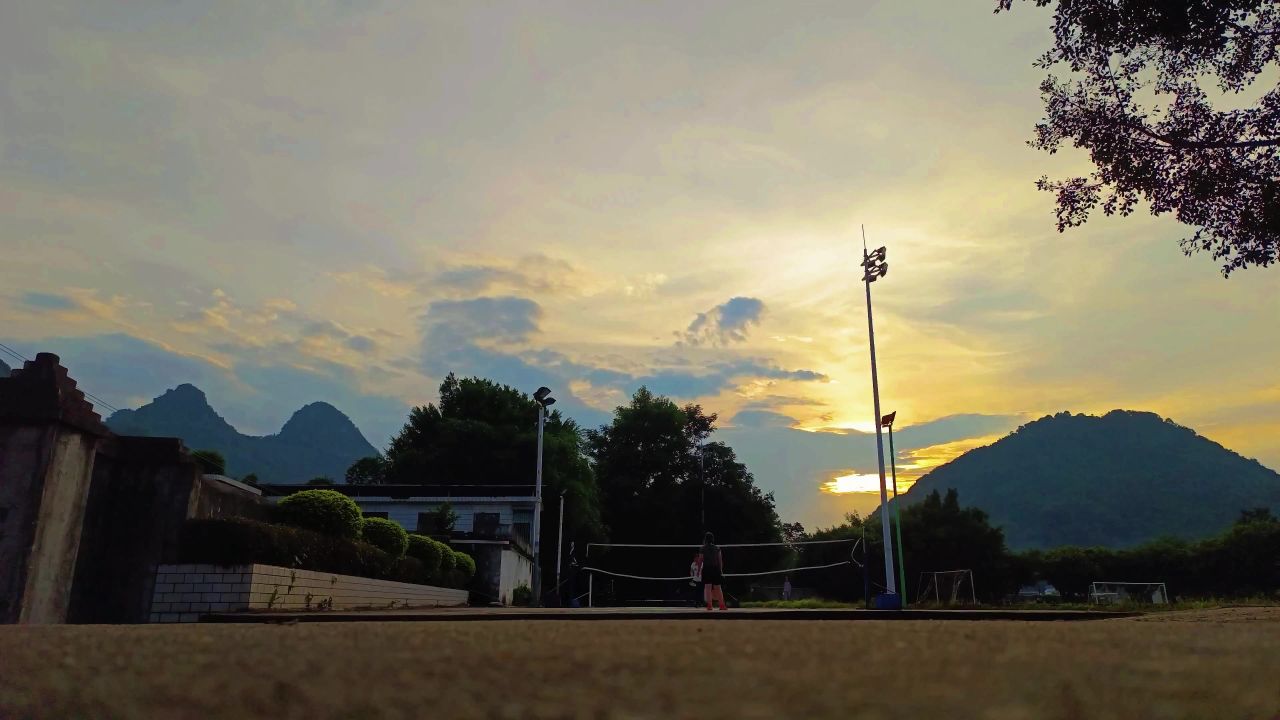 夕阳西下