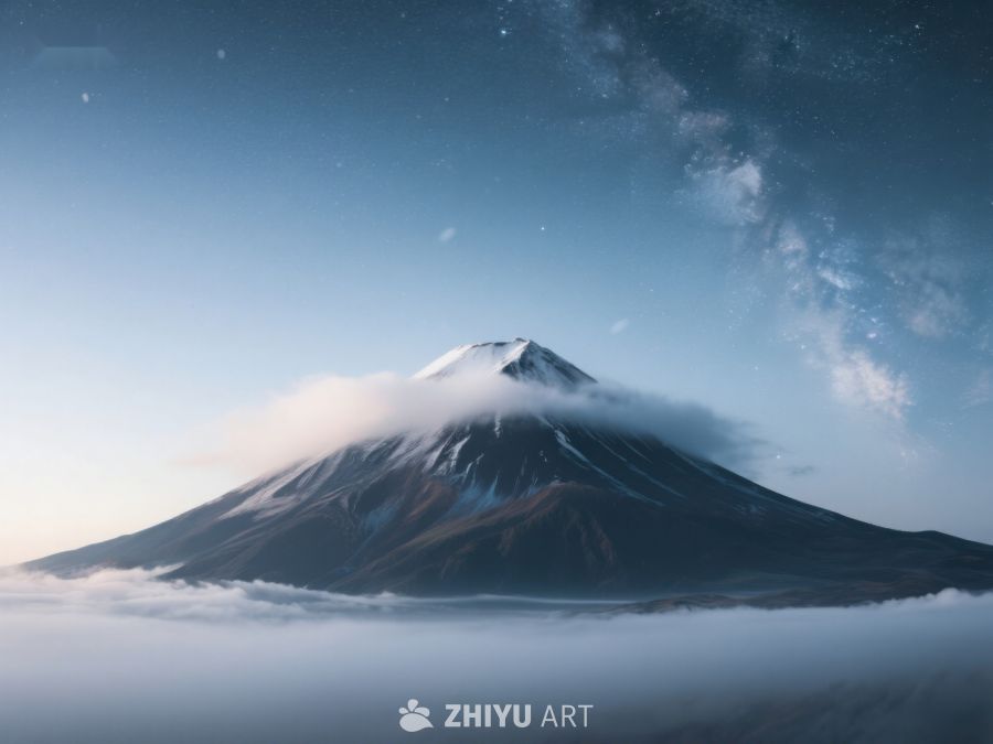 雪山之巅，云海缭绕 242