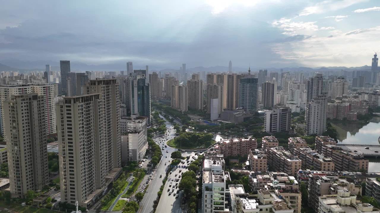 现代都市全景