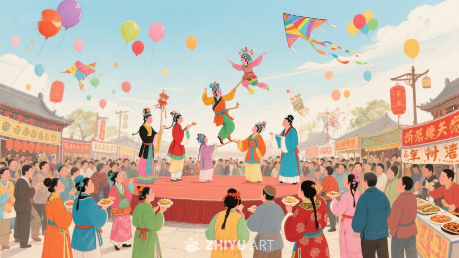传统节日庆典表演 65