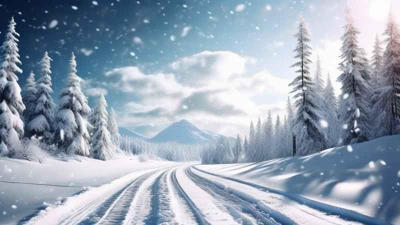 美丽冬季雪景 64