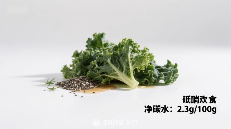 低碳饮食中的羽衣甘蓝