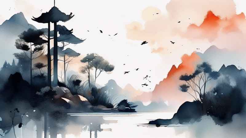 山水插画国风 99