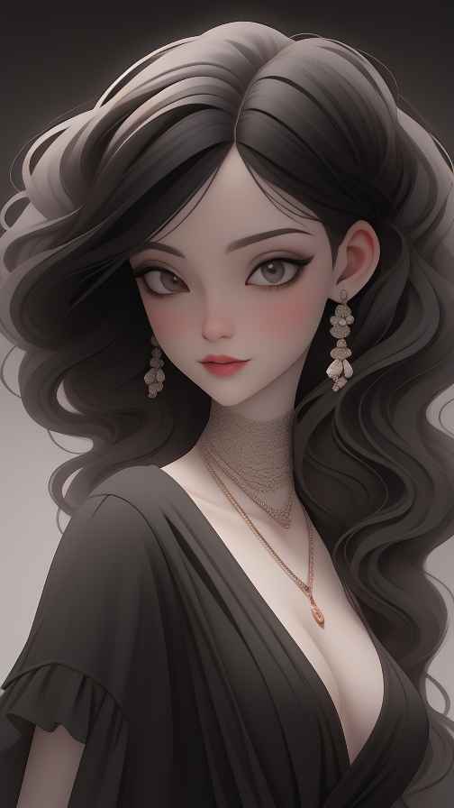 女神头像背景