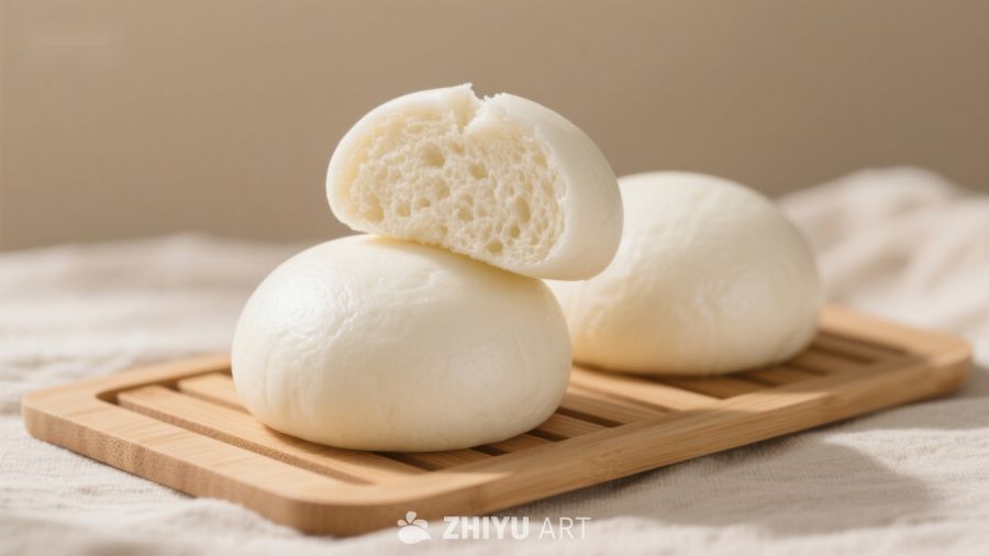 新鲜馒头，软糯可口