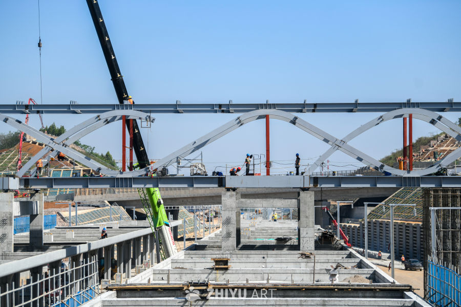 建筑工地建设  重大项目建设施工 10
