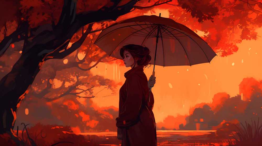 红叶秋色唯美