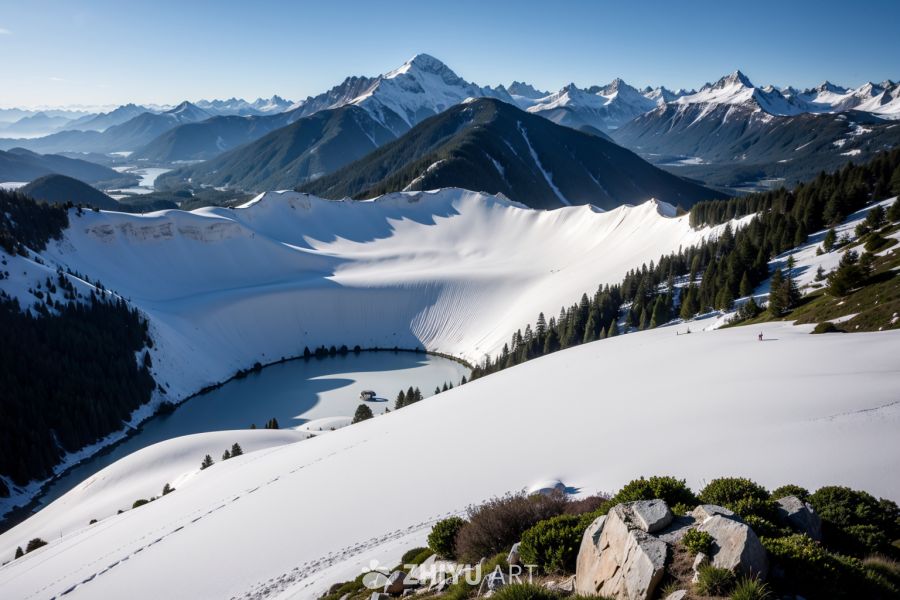 雪山 54