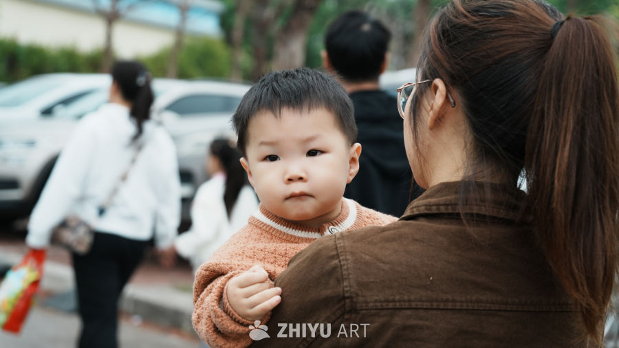 母子温馨时光