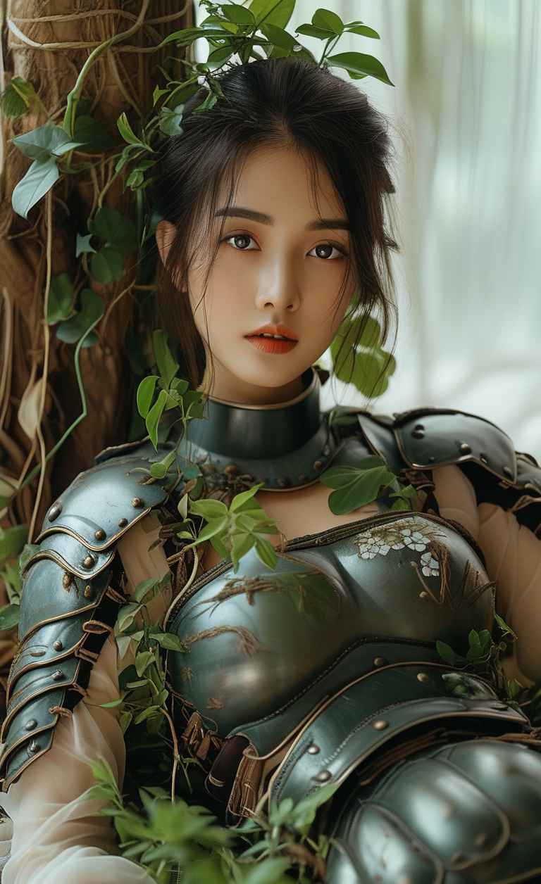野人美女户外植物 25