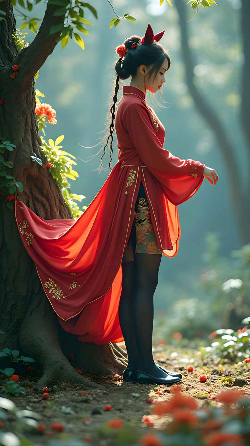 古风狐狸美女半人半妖 1