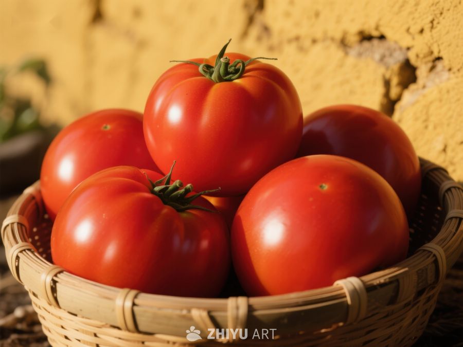 篮子里的鲜红番茄 166