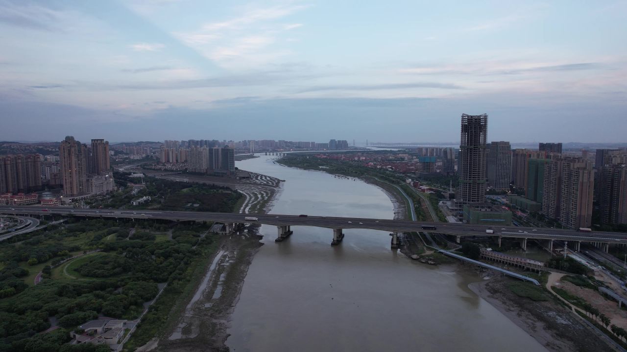 福建泉州城市风光地标建筑航拍