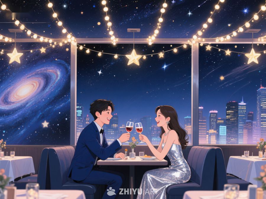星空下的浪漫晚餐 888