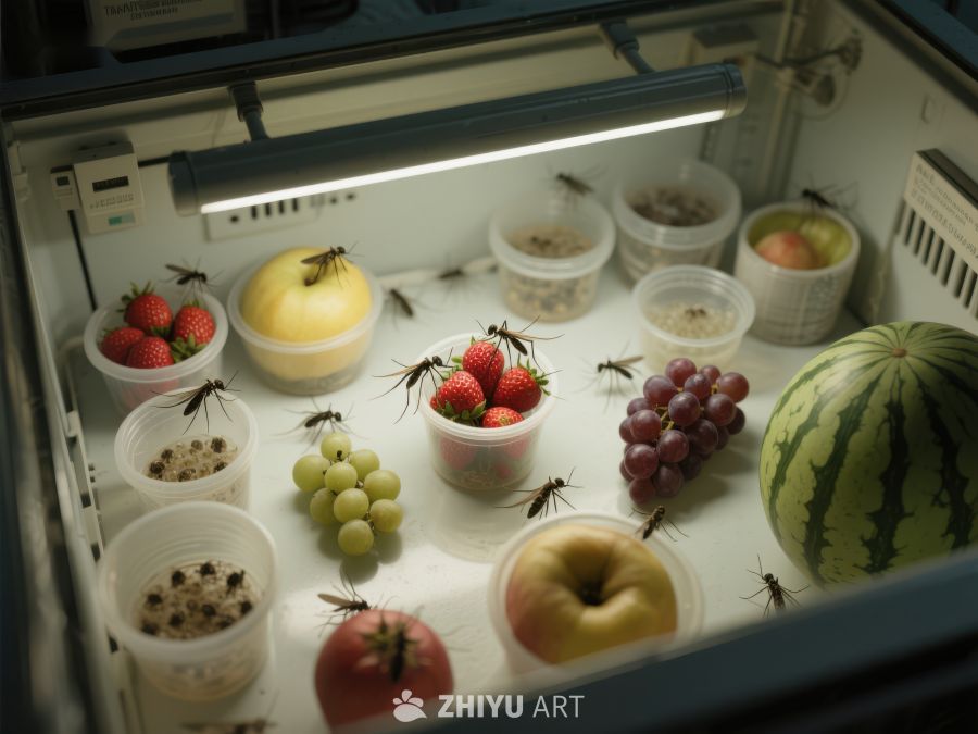 昆虫与水果的实验室观察 247
