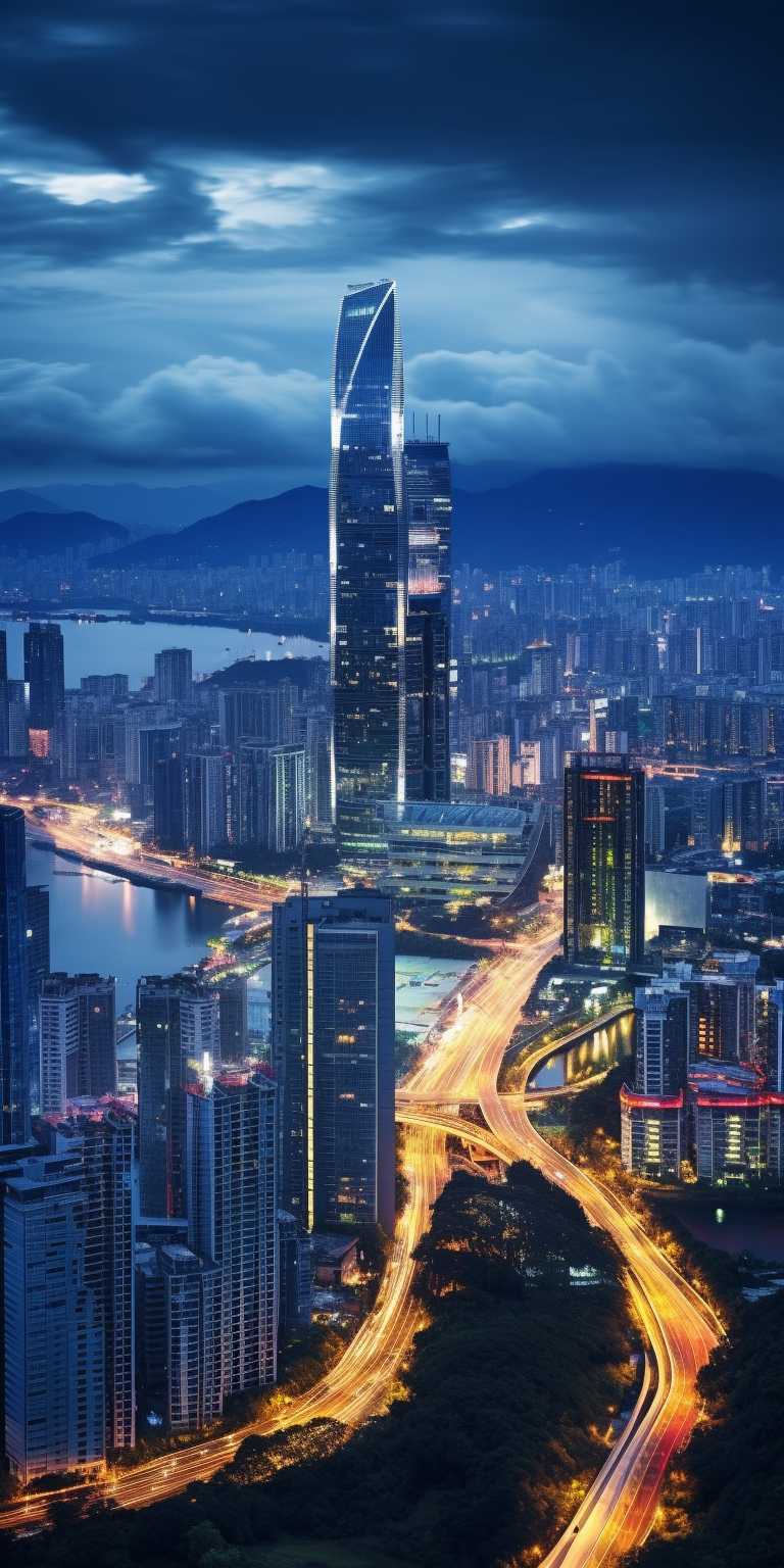 城市夜景