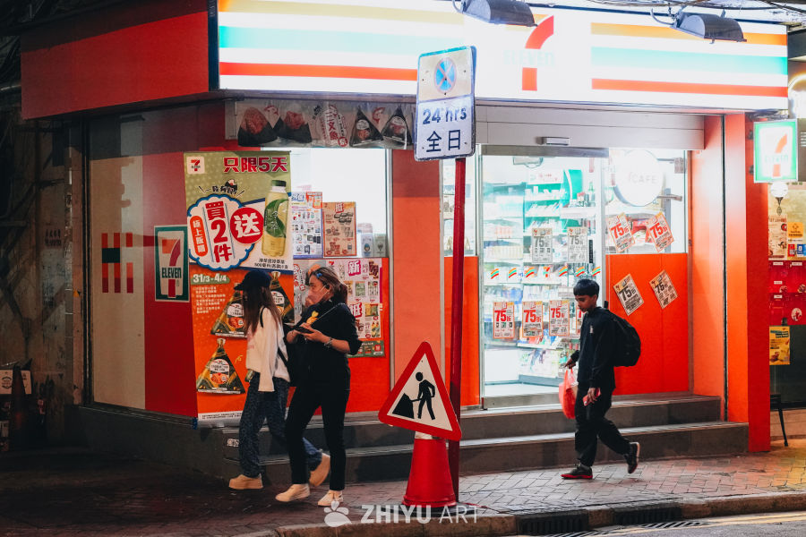 香港尖沙咀夜景扫街 32