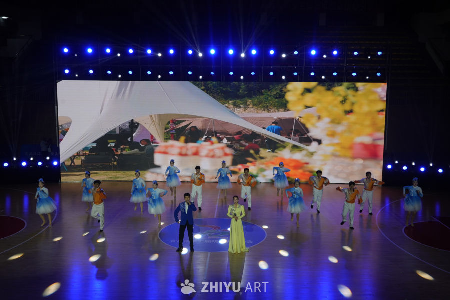 舞台庆典表演现场