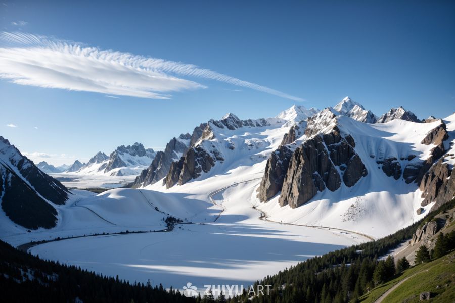 雪山 10