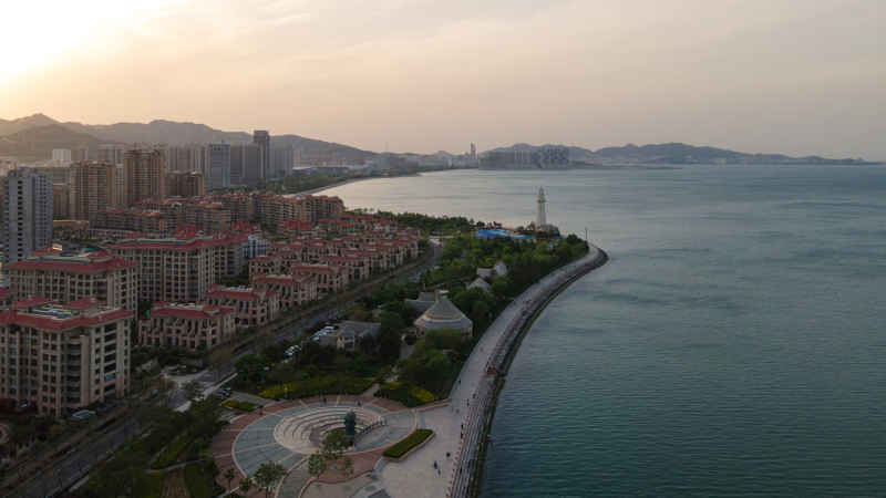 威海海上公园航拍 8