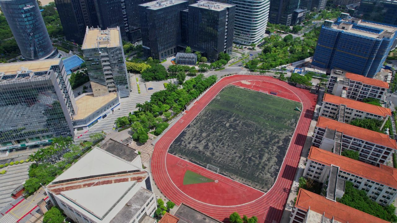 航拍厦门观音山音乐学校 9