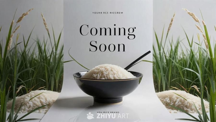 海报主体为“Coming Soon”字样，上下方分