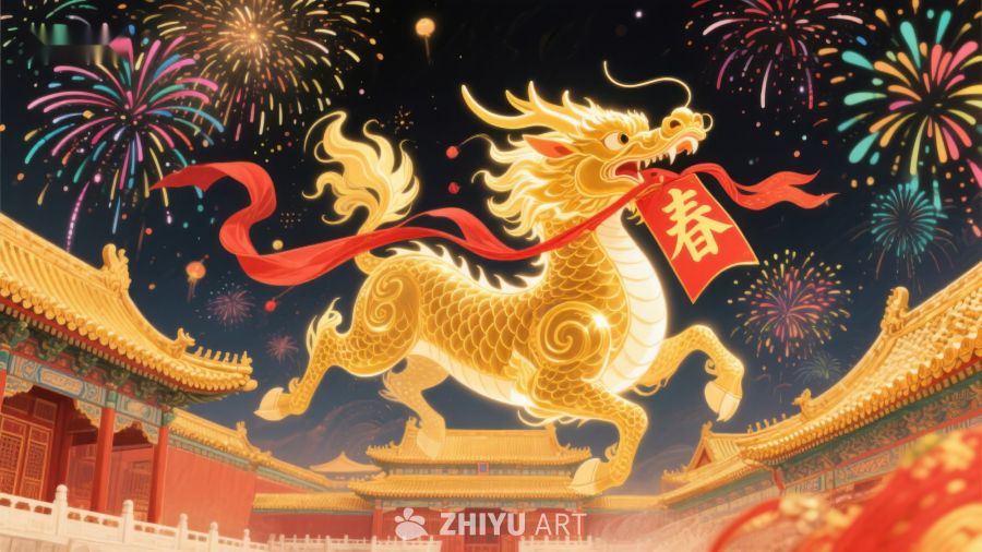 金龙舞动迎新春 605