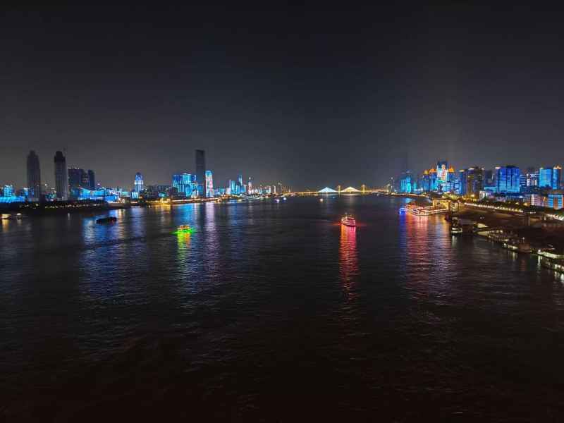 武汉长江夜景